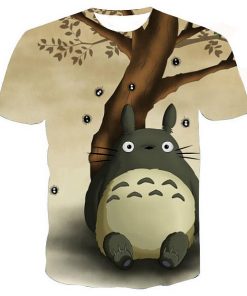 Totoro full print graphic shirt