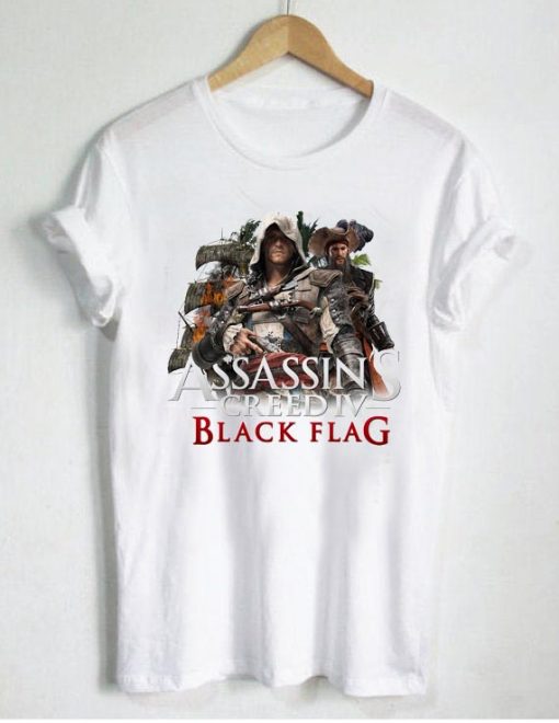 Assassins Creed IV Black Flag T Shirt Size S,M,L,XL,2XL,3XL