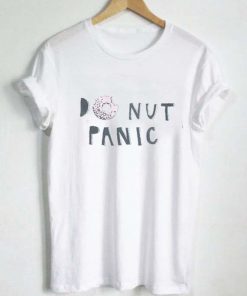 Donut panic T Shirt Size S,M,L,XL,2XL,3XL