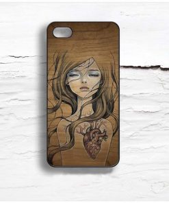 audrey kawasaki heart Design Cases iPhone, iPod, Samsung Galaxy