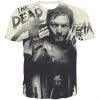 Daryl dixon the walking dead full print graphic shirt