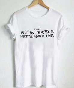 purpose tour Justin Bieber T Shirt Size S,M,L,XL,2XL,3XL
