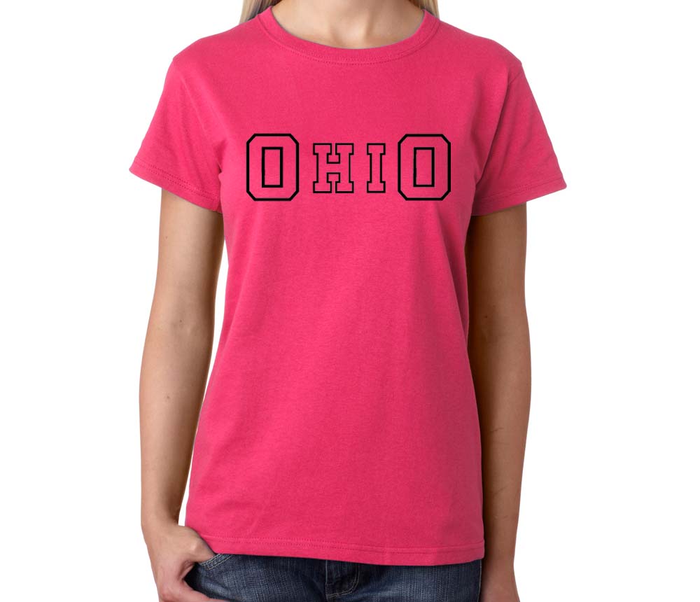 Ohio Hot Pink T Shirt Size Smlxl2xl3xl 