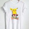 Satoshi pokemon pikachu T Shirt Size XS,S,M,L,XL,2XL,3XL