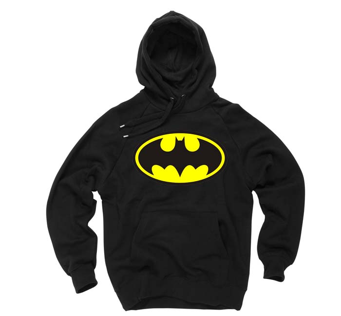batman logo hoodie
