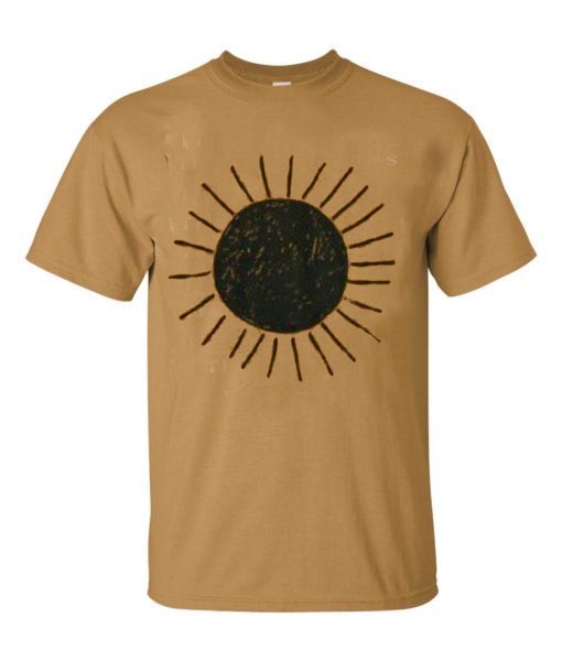 sun gold color T Shirt Size S,M,L,XL,2XL,3XL