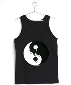 yin yang melted Adult tank top men and women