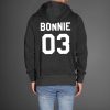 Bonnie 03 black color Hoodies