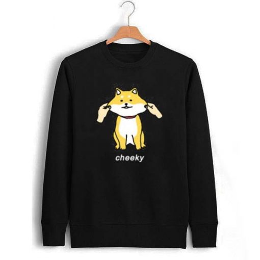 cheeky cute doggy Unisex Sweatshirts