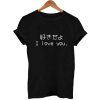 i love you japanese T Shirt Size XS,S,M,L,XL,2XL,3XL