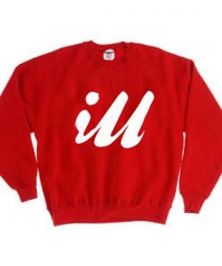 IU red color Unisex Sweatshirts
