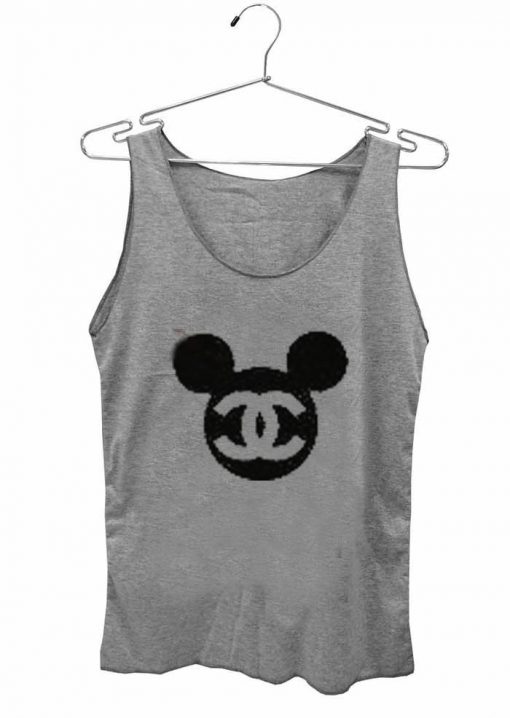 mickey mouse logo Adult tank top men and women