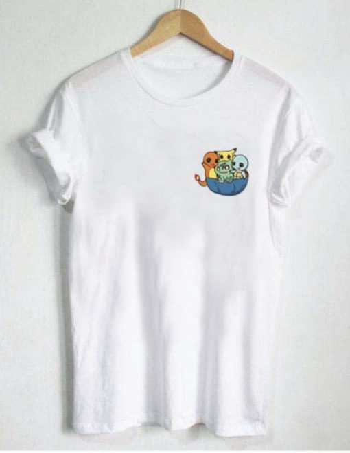pokemon pocket little cute T Shirt Size XS,S,M,L,XL,2XL,3XL