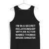 relationship with thomas brodie sangster Adult tank top men and women
