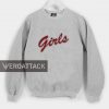 girls red letters Unisex Sweatshirts