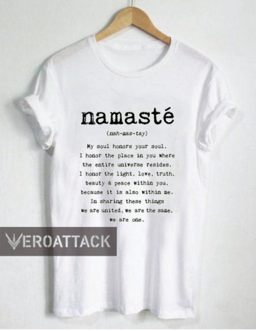 namaste T Shirt Size XS,S,M,L,XL,2XL,3XL