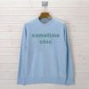sometime chic light blue Unisex Sweatshirts