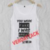all time low quote Adult tank top men and women