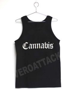 cannabis Adult tank top men and women