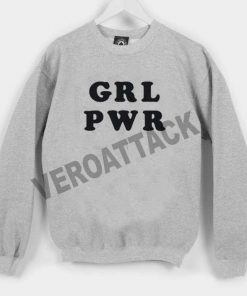 girl power grl pwr logo Unisex Sweatshirts