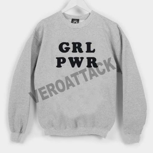 girl power grl pwr logo Unisex Sweatshirts