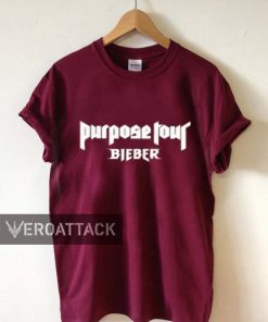 purpose tour bieber T Shirt Size XS,S,M,L,XL,2XL,3XL