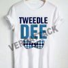 tweedle dee blue T Shirt Size XS,S,M,L,XL,2XL,3XL