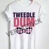 tweedle dee pink T Shirt Size XS,S,M,L,XL,2XL,3XL