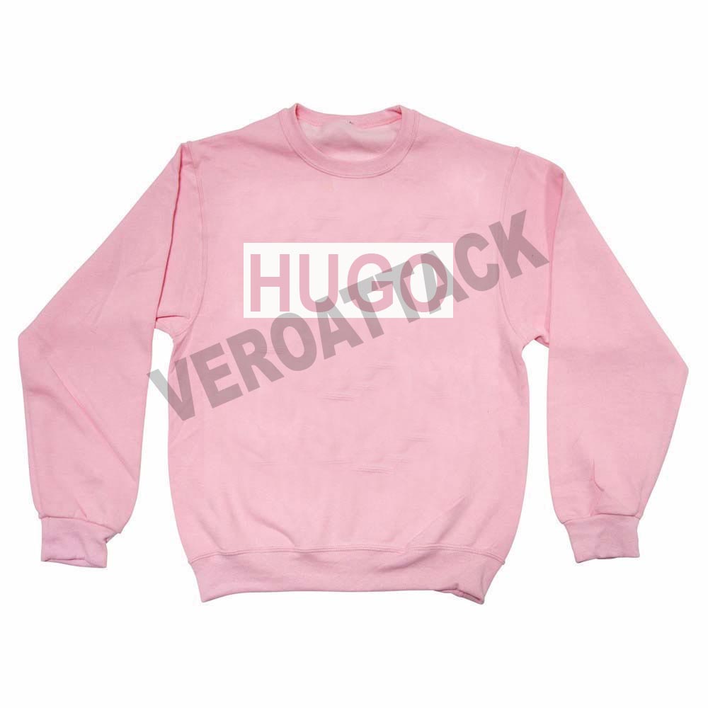hugo light pink Unisex Sweatshirts
