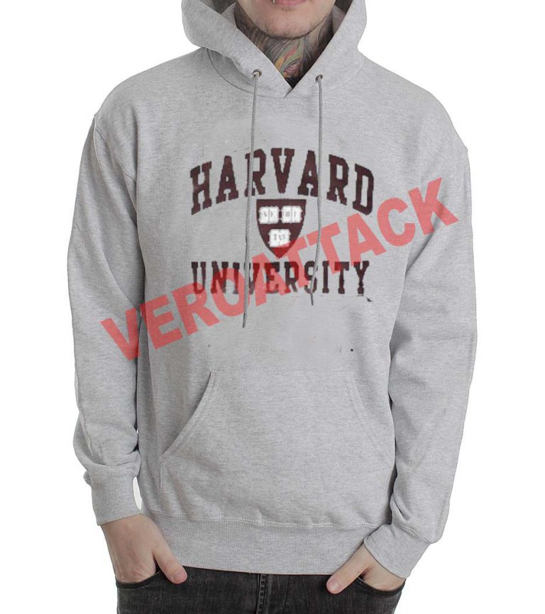 harvard logo university grey color Hoodies
