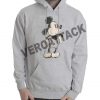 mickey mouse art classic grey color Hoodies