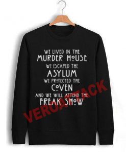 murder house asylum american horror story Unisex Sweatshirts