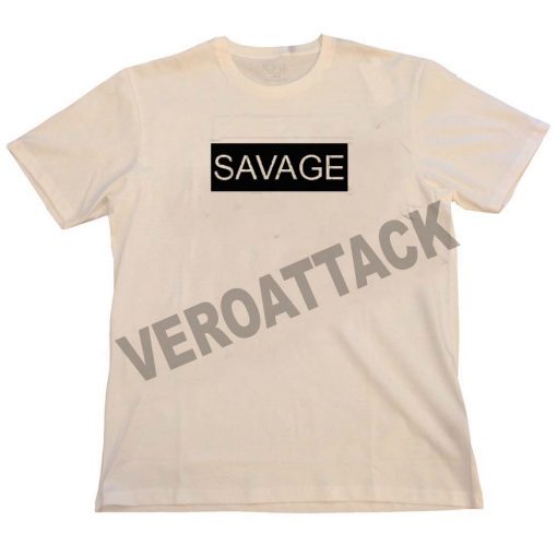 savage cream T Shirt Size S,M,L,XL,2XL,3XL