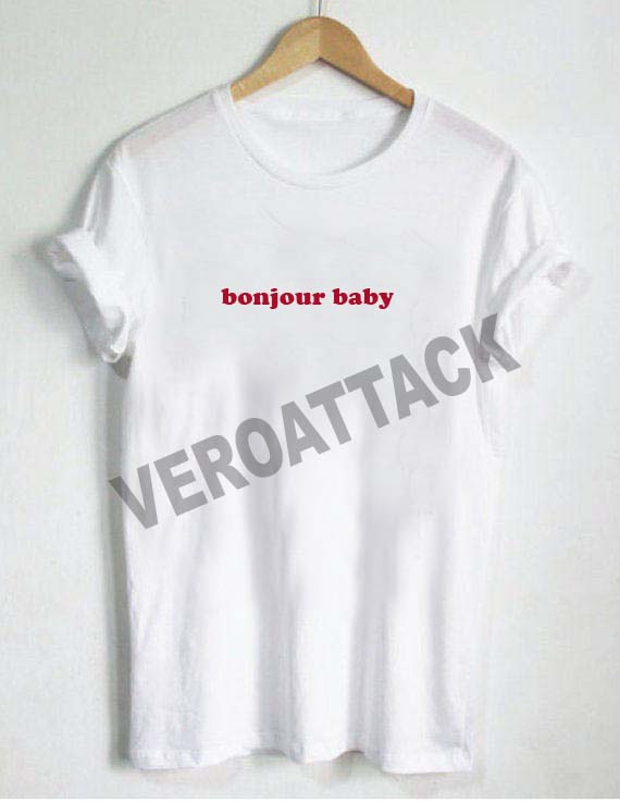 bonjour baby shirt