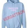 daddys girl light blue color hoodie