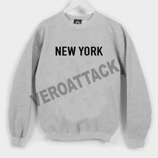 new york font new Unisex Sweatshirts