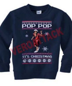 pop pop bruno mars christmas Sweatshirt