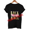 rock n roll rose T Shirt Size XS,S,M,L,XL,2XL,3XL