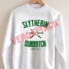 slytherin quidditch Unisex Sweatshirts