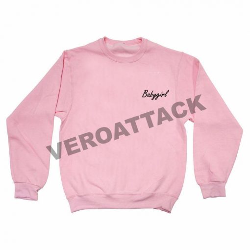 baby girl light pink Unisex Sweatshirts