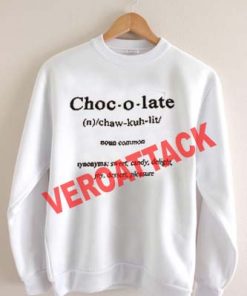 chocolate noun common Unisex Sweatshirts