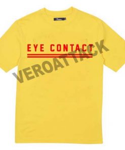 eye contact T Shirt Size XS,S,M,L,XL,2XL,3XL