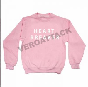 heart breaker light pink Unisex Sweatshirts