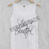 stay beautiful Adult tank top men and women