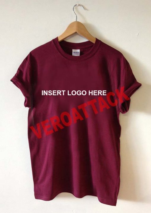 insert logo here T Shirt Size XS,S,M,L,XL,2XL,3XL