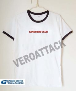kindness club unisex ringer tshirt