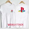 Playstation Logo T Shirt Size S,M,L,XL,2XL,3XL