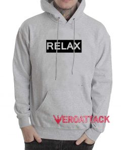 Relax Grey Color Hoodie