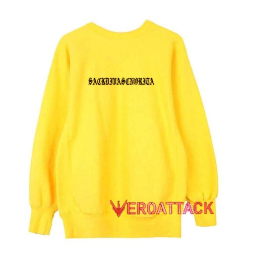 ariana style yellow Unisex Sweatshirts