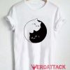 Yin Yang Cat Funny T Shirt Size XS,S,M,L,XL,2XL,3XL